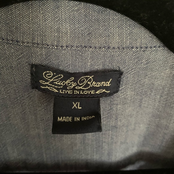 Lucky Brand button down - Picture 2 of 3